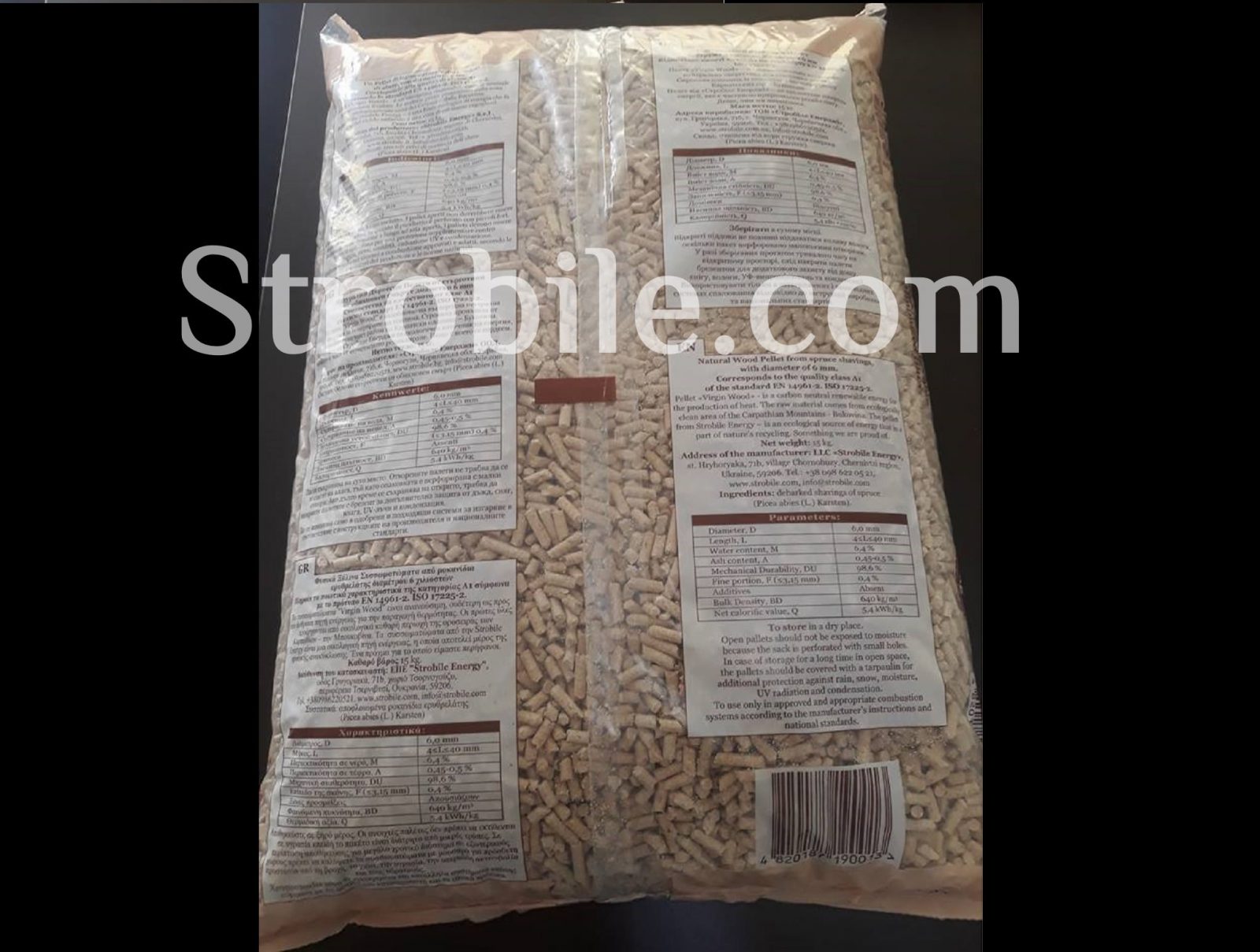 Προβολή του πακέτου από την πλάτη Προβολή του πακέτου από την πλάτη